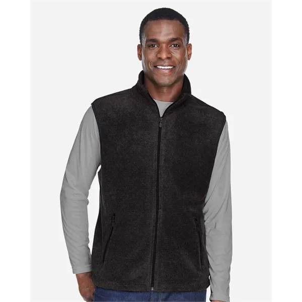 Harriton Unisex Fleece Full-Zip Vest - Harriton Unisex Fleece Full-Zip Vest - Image 0 of 16