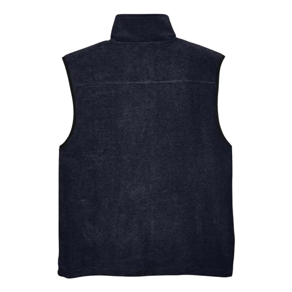 Harriton Unisex Fleece Full-Zip Vest - Harriton Unisex Fleece Full-Zip Vest - Image 8 of 16