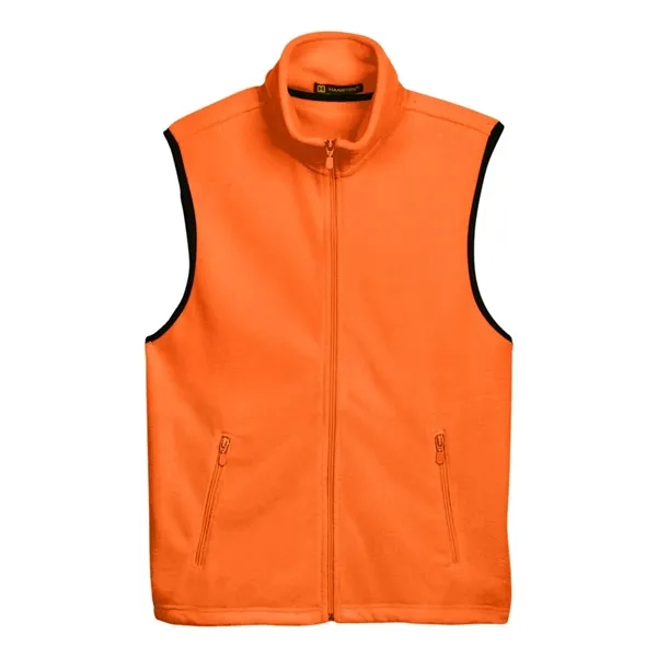 Harriton Unisex Fleece Full-Zip Vest - Harriton Unisex Fleece Full-Zip Vest - Image 11 of 16