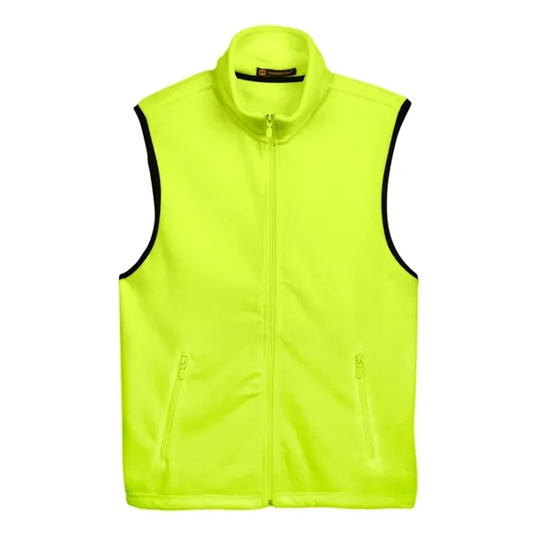 Harriton Unisex Fleece Full-Zip Vest - Harriton Unisex Fleece Full-Zip Vest - Image 13 of 16