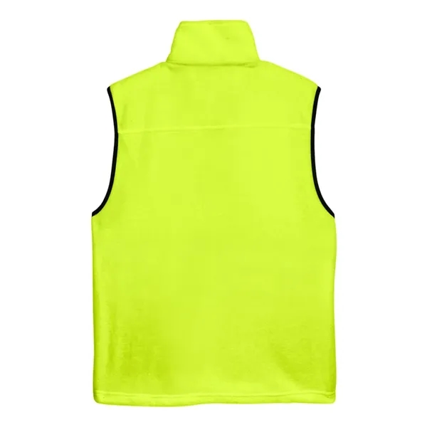 Harriton Unisex Fleece Full-Zip Vest - Harriton Unisex Fleece Full-Zip Vest - Image 14 of 16