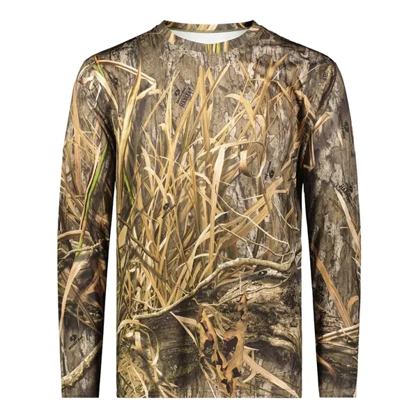 Holloway Men's Mossy Oak Momentum Long Sleeve T-Shirt - Holloway Men's Mossy Oak Momentum Long Sleeve T-Shirt - Image 6 of 12