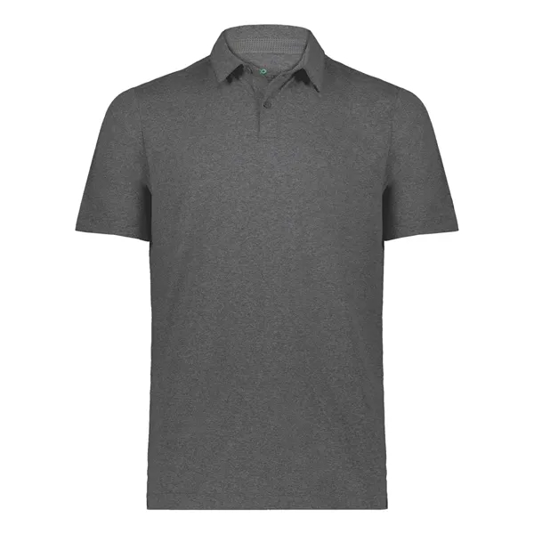 Holloway Men's Eco Revive™ Ventura Soft Knit Polo - Holloway Men's Eco Revive™ Ventura Soft Knit Polo - Image 5 of 10