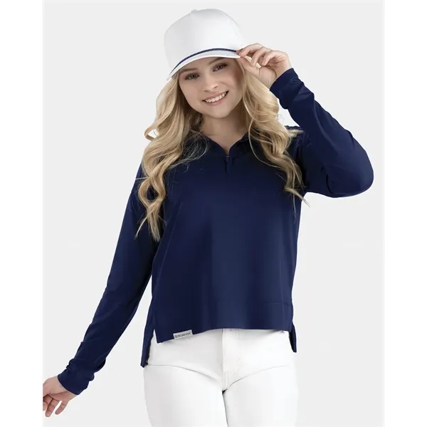 Holloway Women's Eco Revive™ Ventura Soft Knit Quarter-Zip - Holloway Women's Eco Revive™ Ventura Soft Knit Quarter-Zip - Image 0 of 10