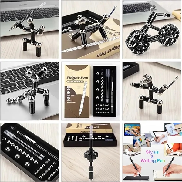 Decompression Magnetic Metal Pen, Fidget Toy for All Ages - Decompression Magnetic Metal Pen, Fidget Toy for All Ages - Image 3 of 3