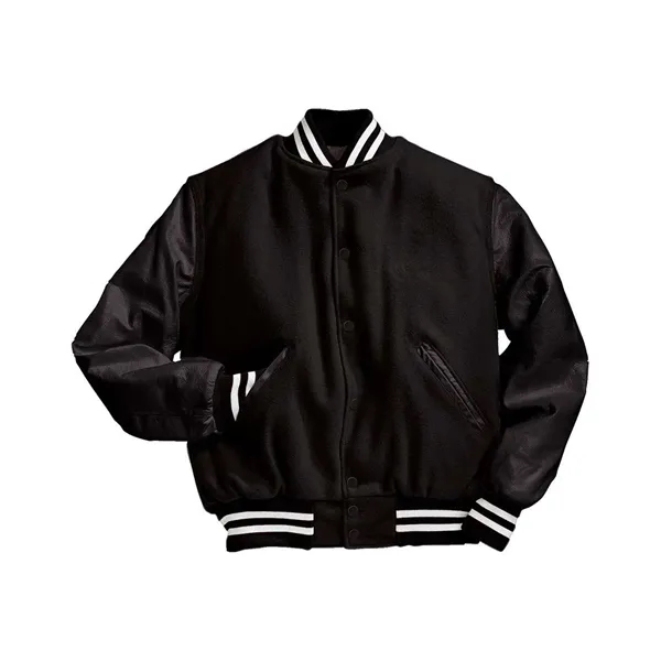 Holloway Men's Varsity Wool Jacket - Holloway Men's Varsity Wool Jacket - Image 4 of 40