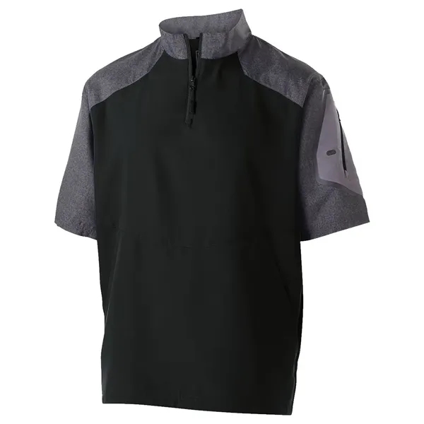Holloway Unisex Raider Short Sleeve Quarter-Zip - Holloway Unisex Raider Short Sleeve Quarter-Zip - Image 0 of 20