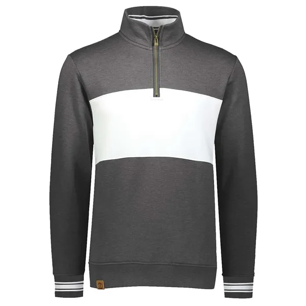 Holloway Men's All-American Fleece Colorblocked Quarter-Z... - Holloway Men's All-American Fleece Colorblocked Quarter-Z... - Image 3 of 16