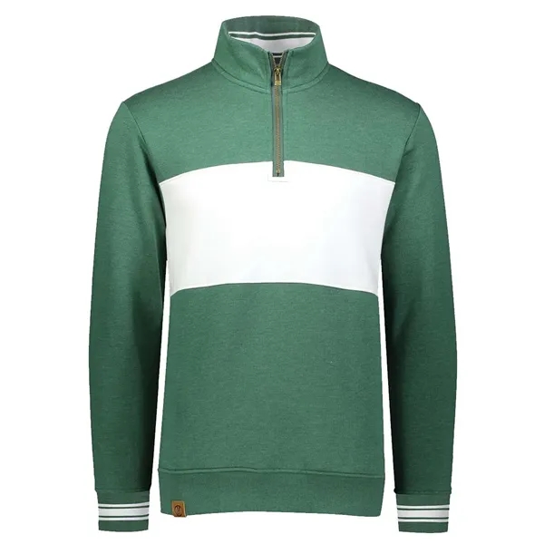 Holloway Men's All-American Fleece Colorblocked Quarter-Z... - Holloway Men's All-American Fleece Colorblocked Quarter-Z... - Image 5 of 16