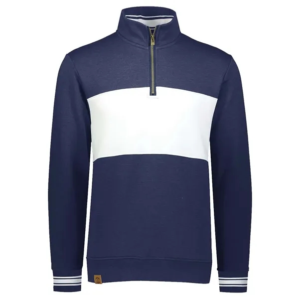 Holloway Men's All-American Fleece Colorblocked Quarter-Z... - Holloway Men's All-American Fleece Colorblocked Quarter-Z... - Image 9 of 16