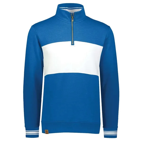 Holloway Men's All-American Fleece Colorblocked Quarter-Z... - Holloway Men's All-American Fleece Colorblocked Quarter-Z... - Image 11 of 16