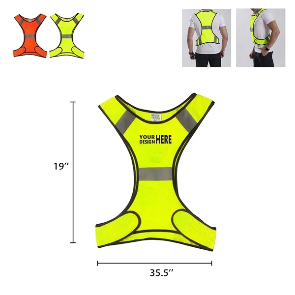Lightweight Mesh Reflective Safety Vest - Lightweight Mesh Reflective Safety Vest - Image 0 of 1