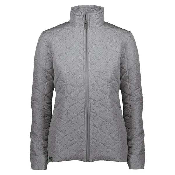 Holloway Women's Repreve® Eco Quilted Jacket - Holloway Women's Repreve® Eco Quilted Jacket - Image 11 of 12
