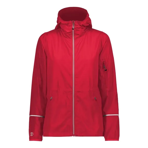 Holloway Women's Packable Hooded Jacket - Holloway Women's Packable Hooded Jacket - Image 16 of 18