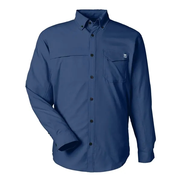 HUK Men's Tide Point Pocket Fishing Shirt - HUK Men's Tide Point Pocket Fishing Shirt - Image 9 of 12