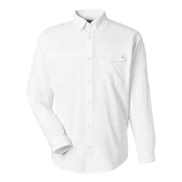 HUK Men's Tide Point Pocket Fishing Shirt - HUK Men's Tide Point Pocket Fishing Shirt - Image 11 of 12