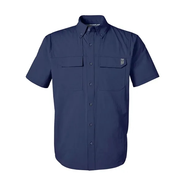 HUK Men's Creekbed Short Sleeve Shirt - HUK Men's Creekbed Short Sleeve Shirt - Image 5 of 10