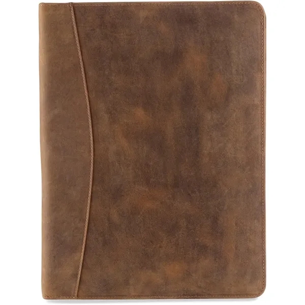 Leather Portfolio Professional Organizer Padfolio w/Pen - Leather Portfolio Professional Organizer Padfolio w/Pen - Image 4 of 9