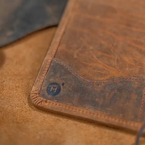 Leather Portfolio Professional Organizer Padfolio w/Pen - Leather Portfolio Professional Organizer Padfolio w/Pen - Image 8 of 9