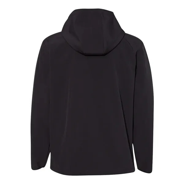 Independent Trading Co. Men's Poly-Tech Soft Shell Jacket - Independent Trading Co. Men's Poly-Tech Soft Shell Jacket - Image 2 of 4