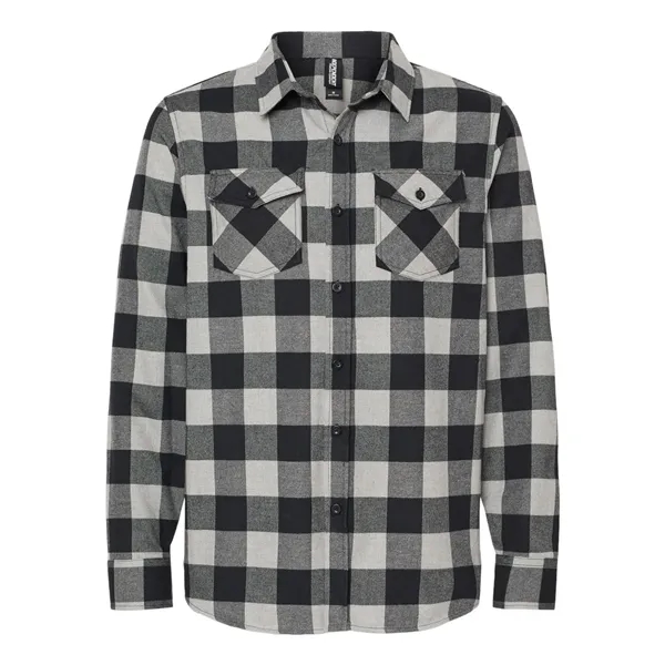 Independent Trading Co. Unisex Flannel Shirt - Independent Trading Co. Unisex Flannel Shirt - Image 3 of 8