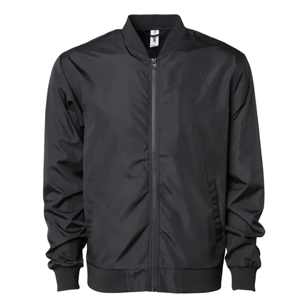Independent Trading Co. Unisex Lightweight Bomber Jacket - Independent Trading Co. Unisex Lightweight Bomber Jacket - Image 3 of 6