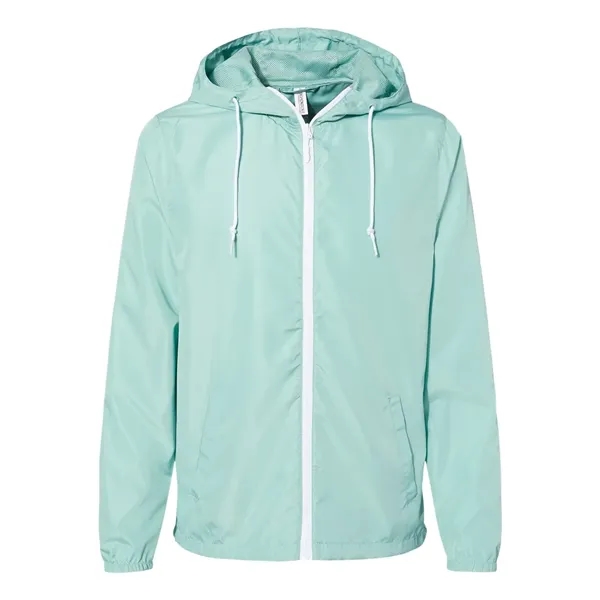 Independent Trading Co. Men's Lightweight Windbreaker Ful... - Independent Trading Co. Men's Lightweight Windbreaker Ful... - Image 1 of 40