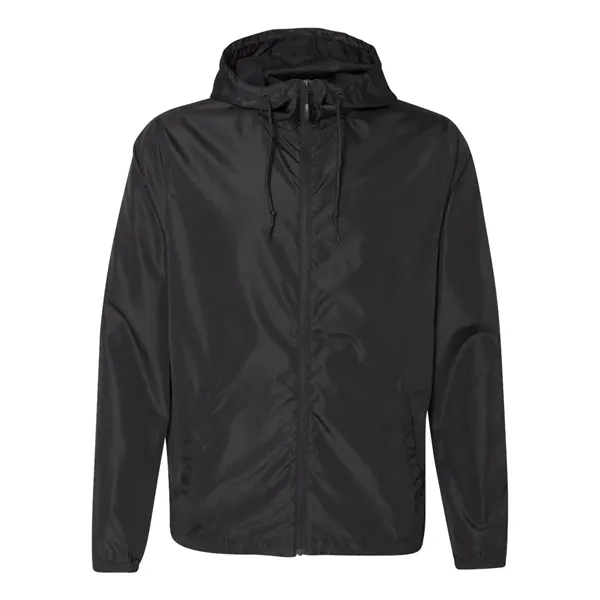 Independent Trading Co. Men's Lightweight Windbreaker Ful... - Independent Trading Co. Men's Lightweight Windbreaker Ful... - Image 3 of 40