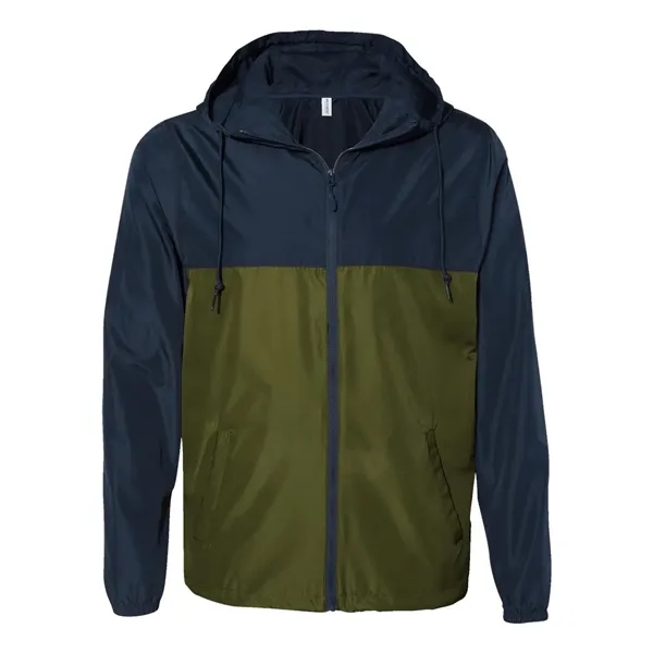 Independent Trading Co. Men's Lightweight Windbreaker Ful... - Independent Trading Co. Men's Lightweight Windbreaker Ful... - Image 15 of 40