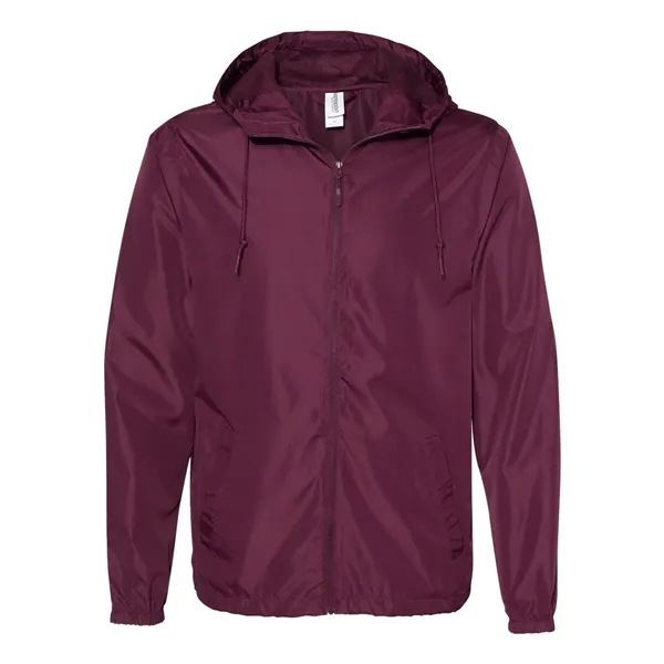 Independent Trading Co. Men's Lightweight Windbreaker Ful... - Independent Trading Co. Men's Lightweight Windbreaker Ful... - Image 25 of 40