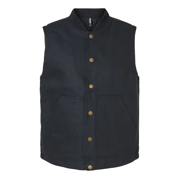 Independent Trading Co. Men's Insulated Canvas Workwear Vest - Independent Trading Co. Men's Insulated Canvas Workwear Vest - Image 1 of 4