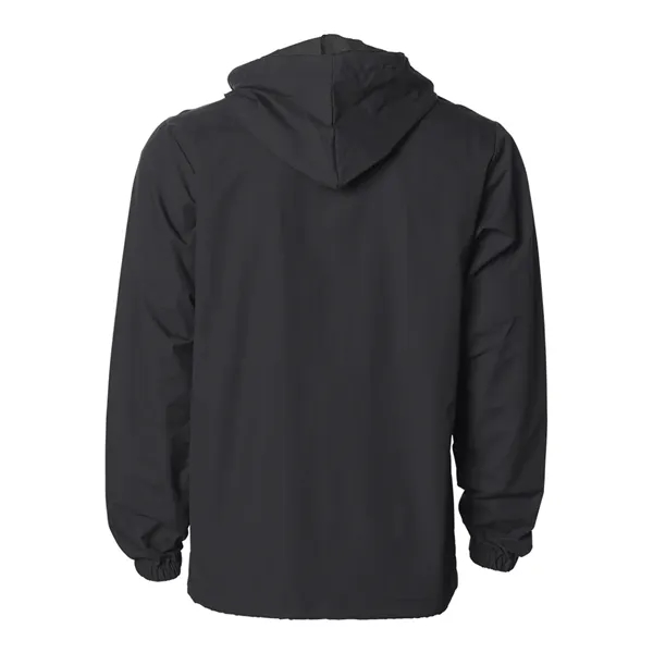 Independent Trading Co. Men's Water-Resistant Hooded Wind... - Independent Trading Co. Men's Water-Resistant Hooded Wind... - Image 4 of 13