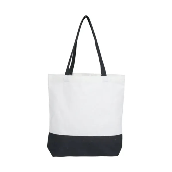 Fashionable 12oz Canvas Tote Bag - Fashionable 12oz Canvas Tote Bag - Image 1 of 4
