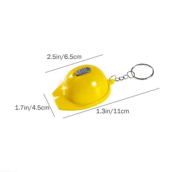 Custom Hard Hat Bottle Opener LED with Keychain - Custom Hard Hat Bottle Opener LED with Keychain - Image 1 of 5