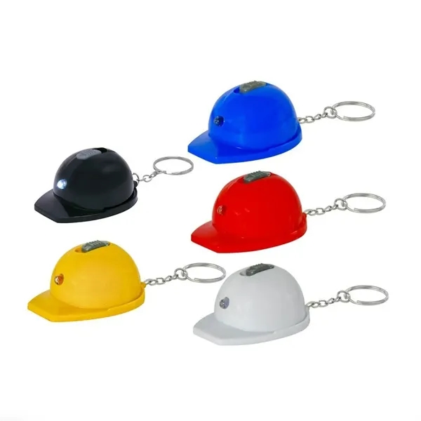 Custom Hard Hat Bottle Opener LED with Keychain - Custom Hard Hat Bottle Opener LED with Keychain - Image 2 of 5
