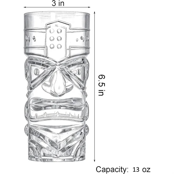Tiki Glassware Cocktail 13 oz Multi Purpose Glasses - Tiki Glassware Cocktail 13 oz Multi Purpose Glasses - Image 2 of 6