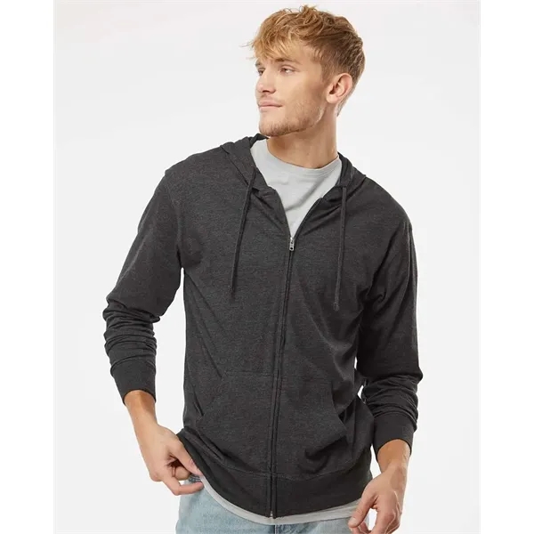 Independent Trading Co. Unisex Lightweight Jersey Full-Zi... - Independent Trading Co. Unisex Lightweight Jersey Full-Zi... - Image 0 of 2