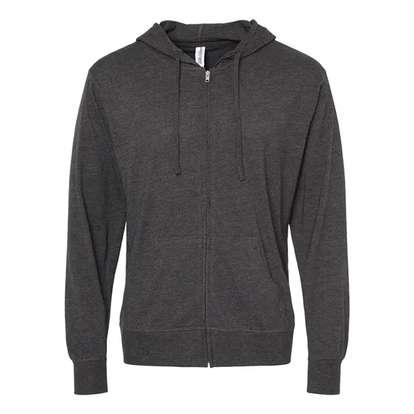 Independent Trading Co. Unisex Lightweight Jersey Full-Zi... - Independent Trading Co. Unisex Lightweight Jersey Full-Zi... - Image 1 of 2