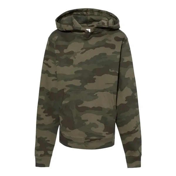 Independent Trading Co. Youth Midweight Hooded Sweatshirt - Independent Trading Co. Youth Midweight Hooded Sweatshirt - Image 9 of 23