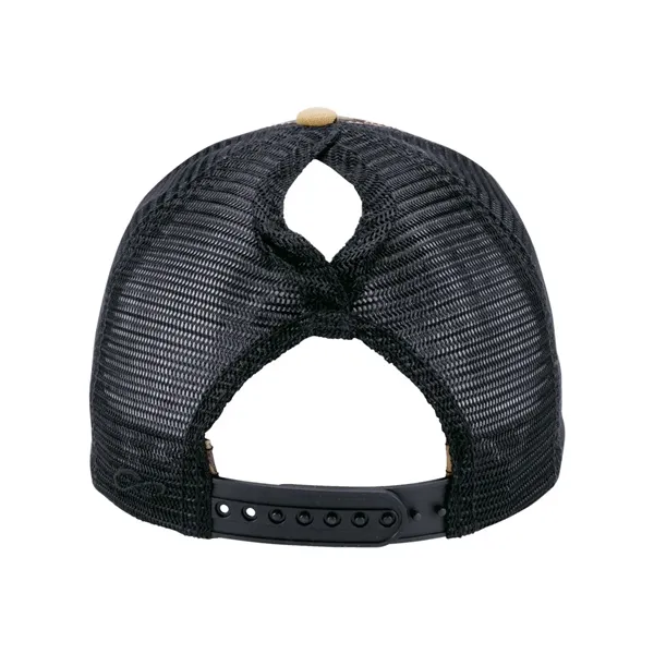Anderson Leather Patch Infinity Her Women's Trucker Cap - Anderson Leather Patch Infinity Her Women's Trucker Cap - Image 9 of 9
