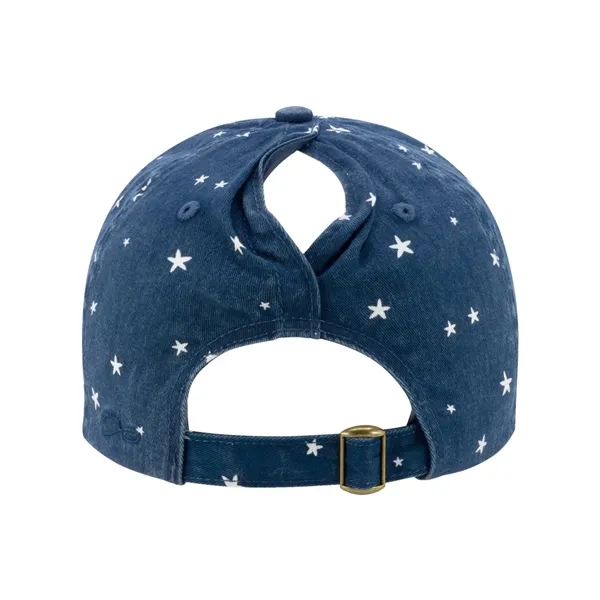 Infinity Her Women's Garment-Washed Fashion Print Cap - Infinity Her Women's Garment-Washed Fashion Print Cap - Image 30 of 42