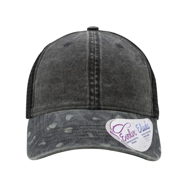 Infinity Her Women's Printed Bill with Mesh Back Cap - Infinity Her Women's Printed Bill with Mesh Back Cap - Image 1 of 18