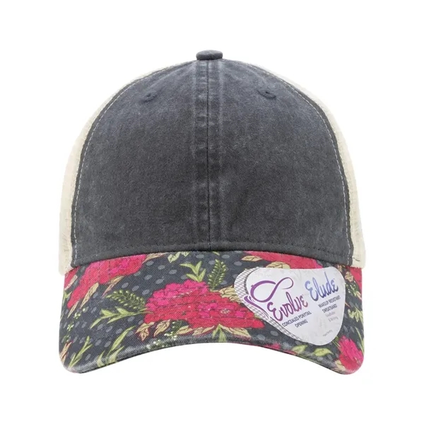 Infinity Her Women's Printed Bill with Mesh Back Cap - Infinity Her Women's Printed Bill with Mesh Back Cap - Image 7 of 18