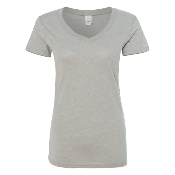 J. America Women's Glitter V-Neck T-Shirt - J. America Women's Glitter V-Neck T-Shirt - Image 0 of 14