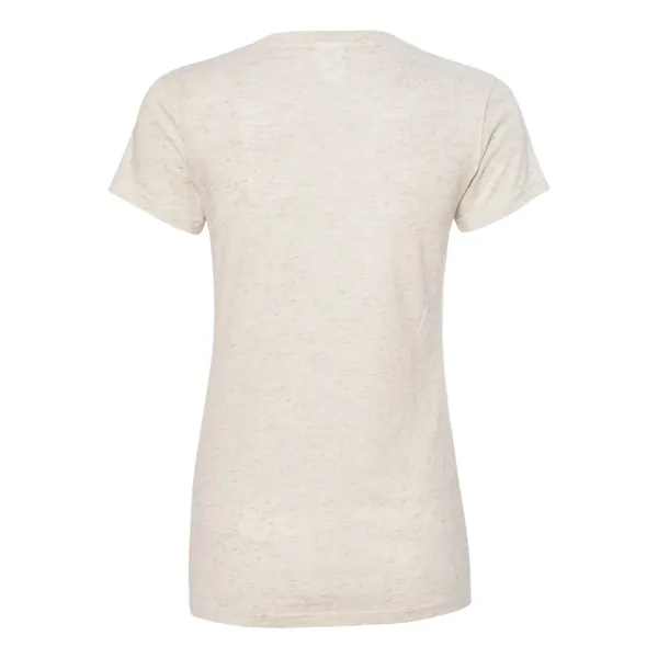 J. America Women's Glitter V-Neck T-Shirt - J. America Women's Glitter V-Neck T-Shirt - Image 11 of 14