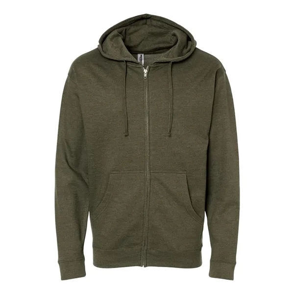 Independent Trading Co. Unisex Midweight Full-Zip Hooded ...