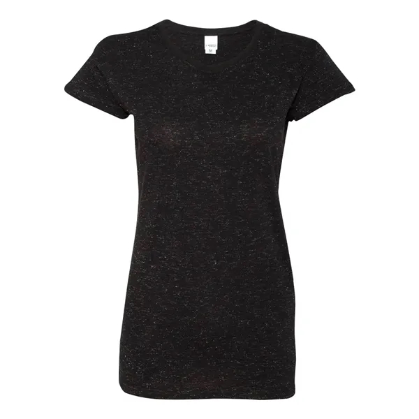 Custom J. America Women's Glitter T-Shirt