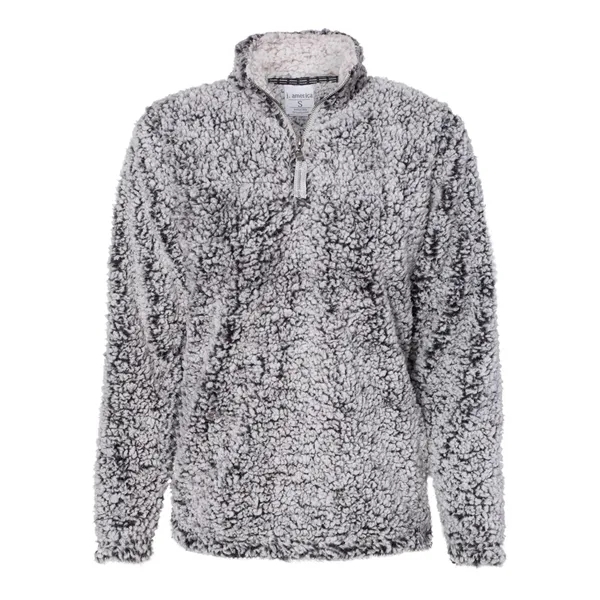 J. America Women's Epic Sherpa Quarter-Zip Pullover - J. America Women's Epic Sherpa Quarter-Zip Pullover - Image 3 of 16