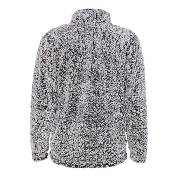 J. America Women's Epic Sherpa Quarter-Zip Pullover - J. America Women's Epic Sherpa Quarter-Zip Pullover - Image 4 of 16