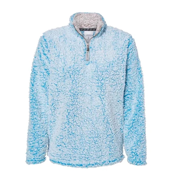 J. America Women's Epic Sherpa Quarter-Zip Pullover - J. America Women's Epic Sherpa Quarter-Zip Pullover - Image 15 of 16